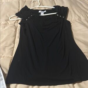 Elegant Black Women's Top